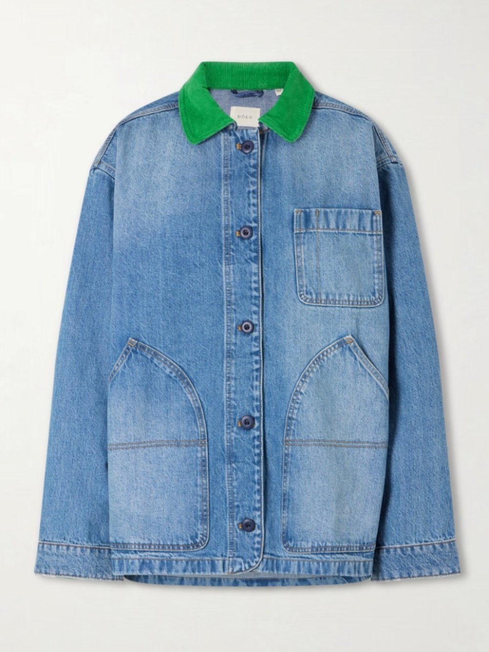 NWT Doen Pascual Jacket -- Calgary Wash / S - Picture 6 of 10